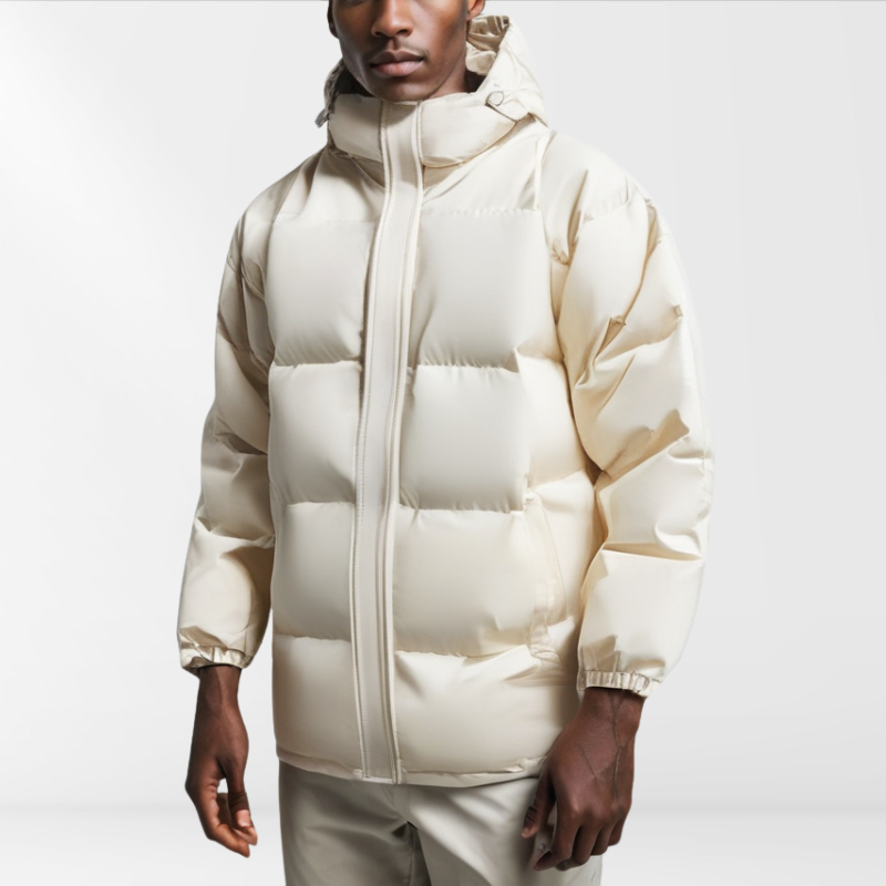 Meindert | Men's Hooded Puffer Jacket Padded Warm Winter 8
