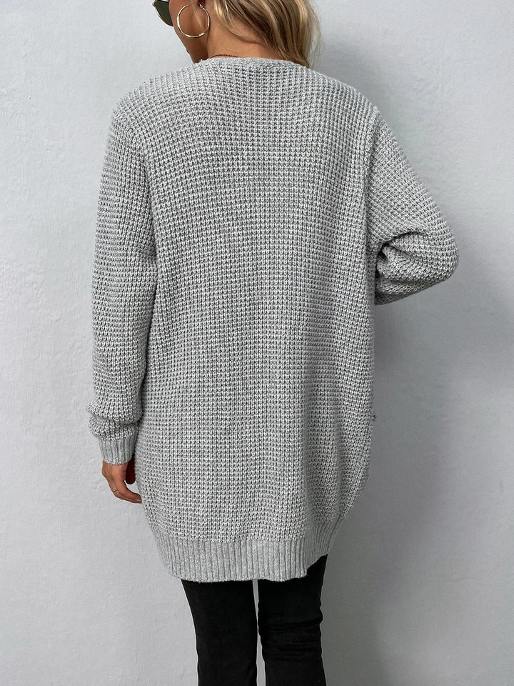 Nancy - Chunky Knit Pocket Women's Cardigan 5