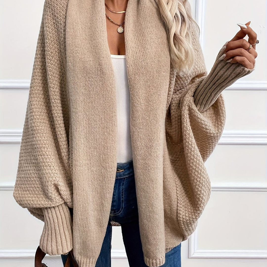 Nelleke | Women's Long Cardigan Shawl Collar Duster Open Front 10
