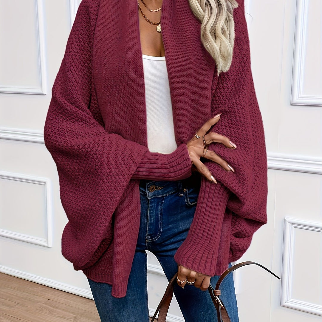 Nelleke | Women's Long Cardigan Shawl Collar Duster Open Front 11
