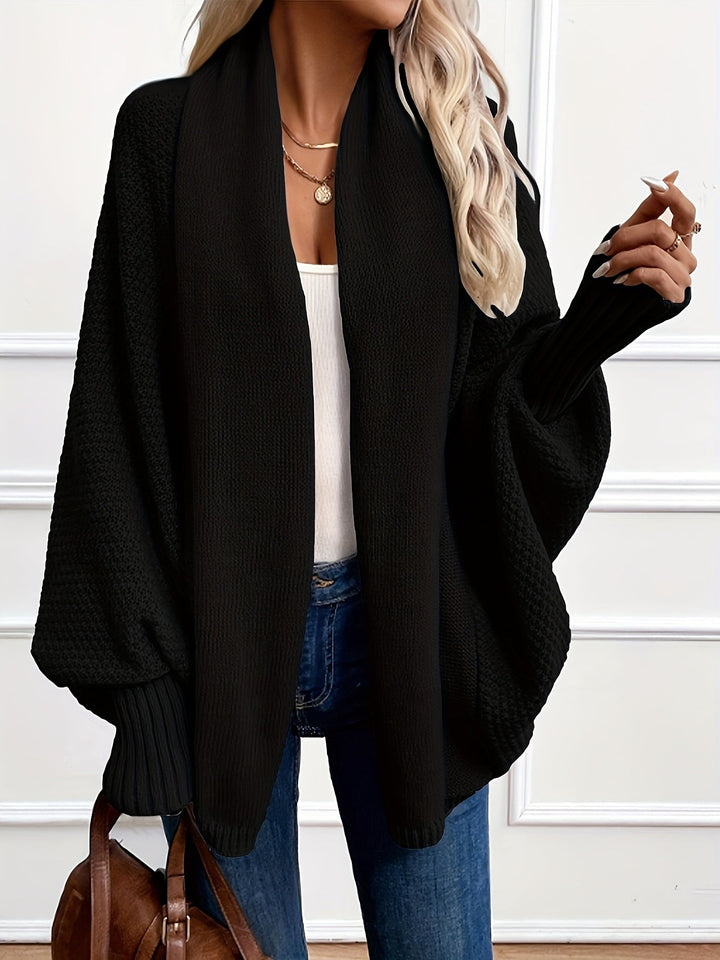 Nelleke | Women's Long Cardigan Shawl Collar Duster Open Front 4