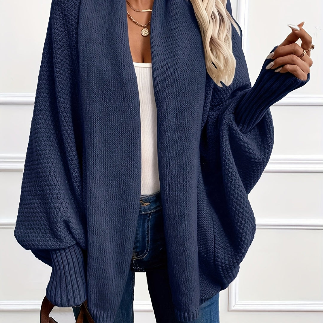 Nelleke | Women's Long Cardigan Shawl Collar Duster Open Front 9