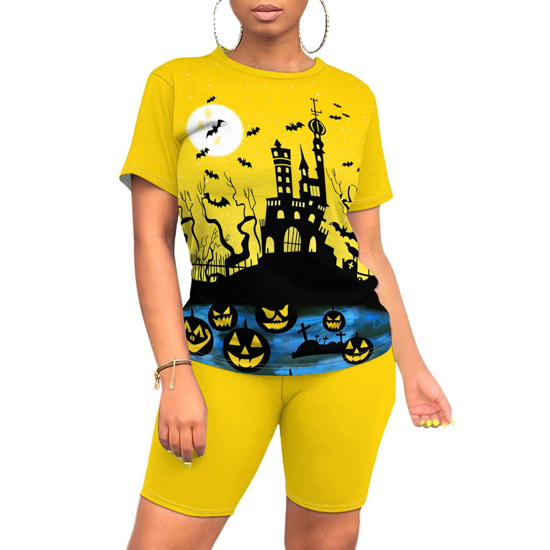 Nelly - Pumpkin Print Halloween Jumpsuit 2