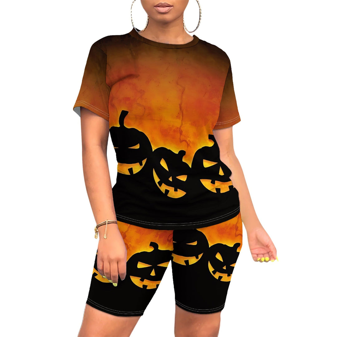 Nelly - Pumpkin Print Halloween Jumpsuit 3
