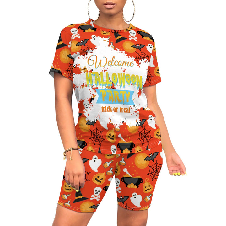 Nelly - Pumpkin Print Halloween Jumpsuit 5