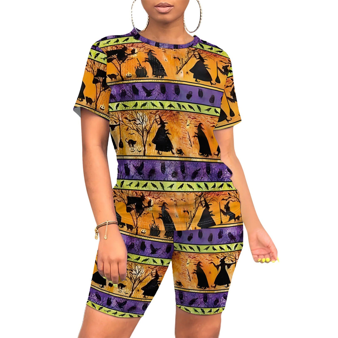 Nelly - Pumpkin Print Halloween Jumpsuit 6