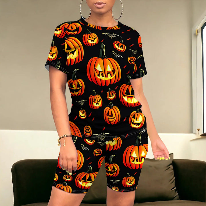 Nelly - Pumpkin Print Halloween Jumpsuit 8