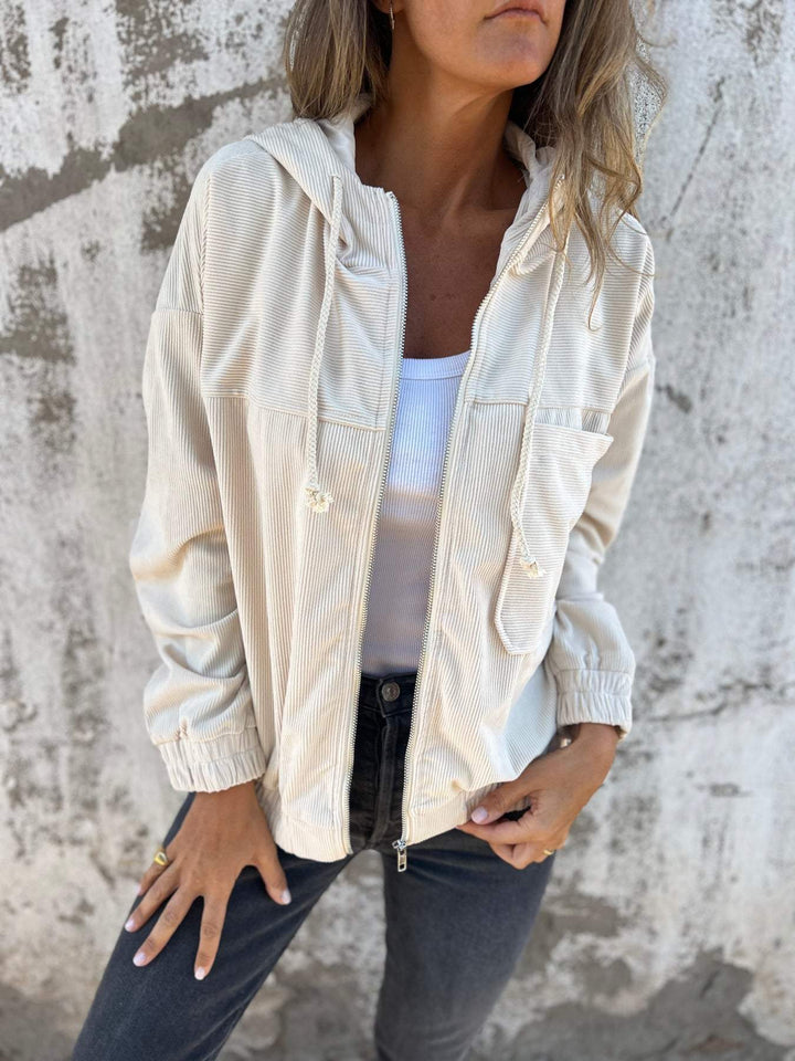 Noa - Casual Hooded Zip-Up Fall Jacket 5