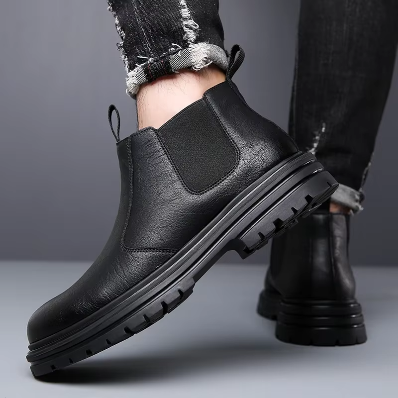 Otto - Lugged Sole Chelsea Boots 7