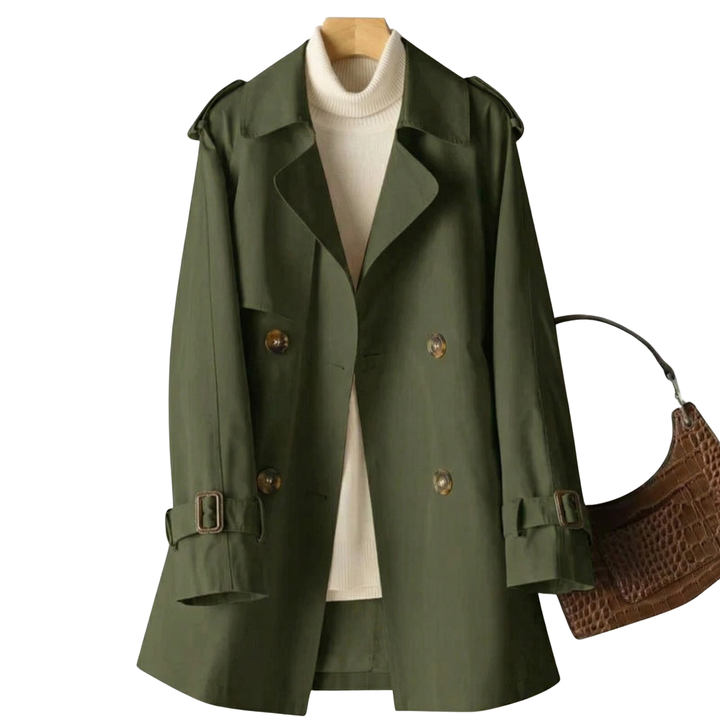 Pamela | Women's Trench Coat Belted Long 3