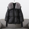 Paulien | Women's Puffer Jacket Fur Collar Quilted Winter