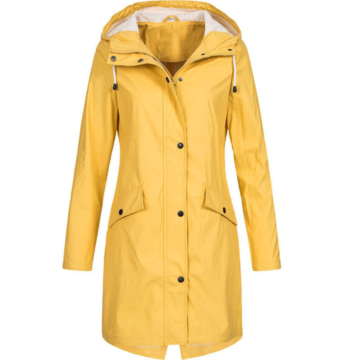 Petra - Longline Hooded Rain Jacket 3