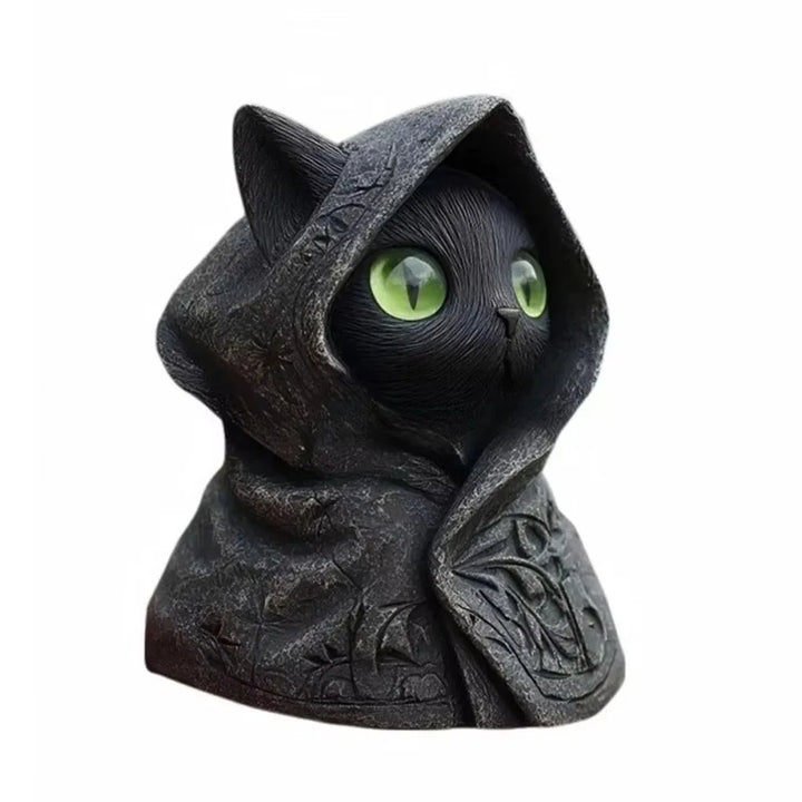 PhantomCat | 3D Cat Sculpture, Gothic Home Decor 1