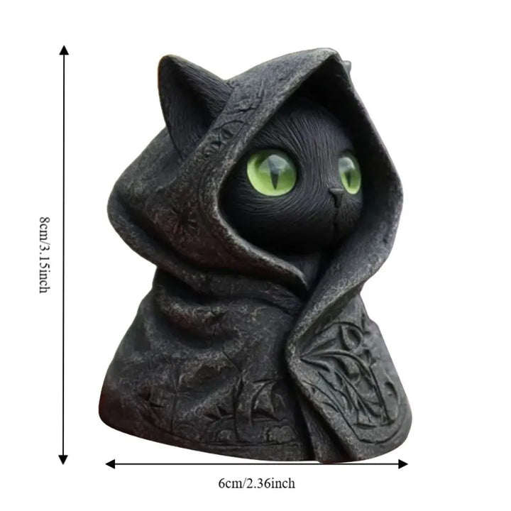 PhantomCat | 3D Cat Sculpture, Gothic Home Decor 10