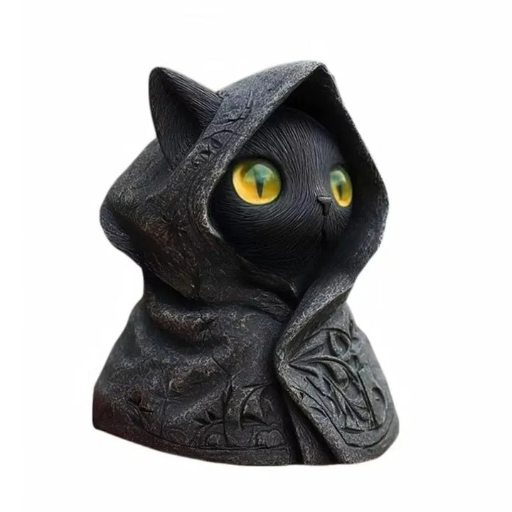 PhantomCat | 3D Cat Sculpture, Gothic Home Decor 4