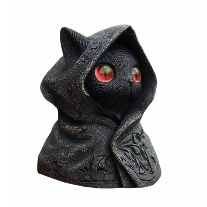 PhantomCat | 3D Cat Sculpture, Gothic Home Decor 5
