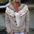 Pia - Icelandic Fair Isle Knit Cardigan