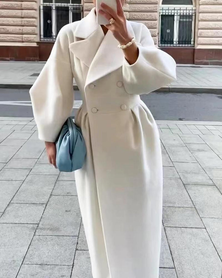 Rachael | Women's Long Coat Double Breasted Winter 1