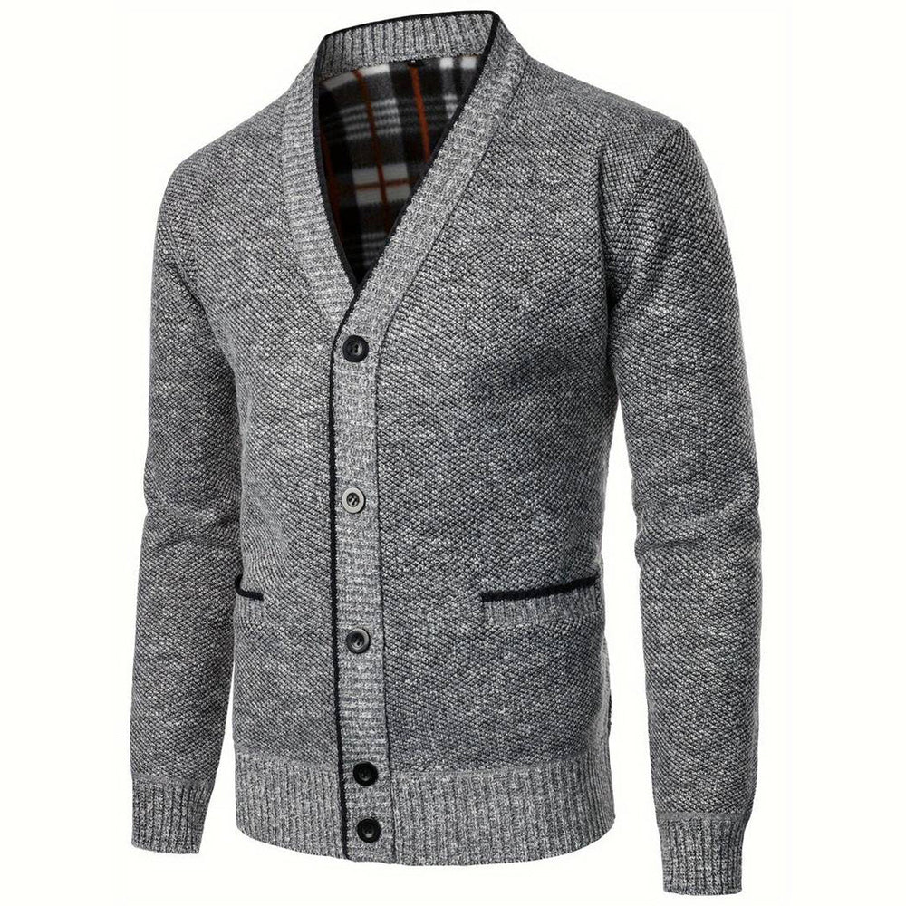 Rasmus | Men's Shawl Collar Cardigan Sweater Jacket Knit 2