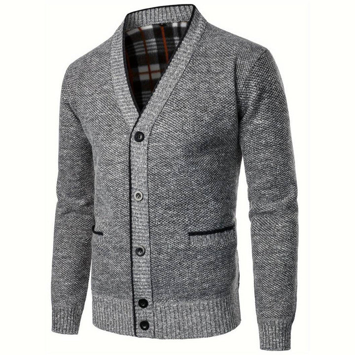 Rasmus | Men's Shawl Collar Cardigan Sweater Jacket Knit 2