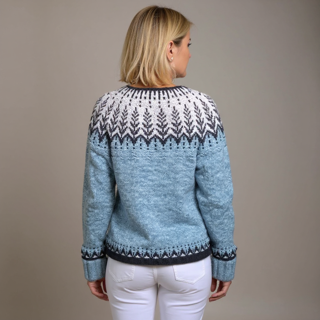 Reva - Fair Isle Knit Cardigan 3