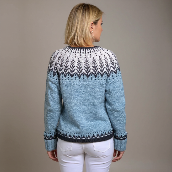 Reva - Fair Isle Knit Cardigan 3
