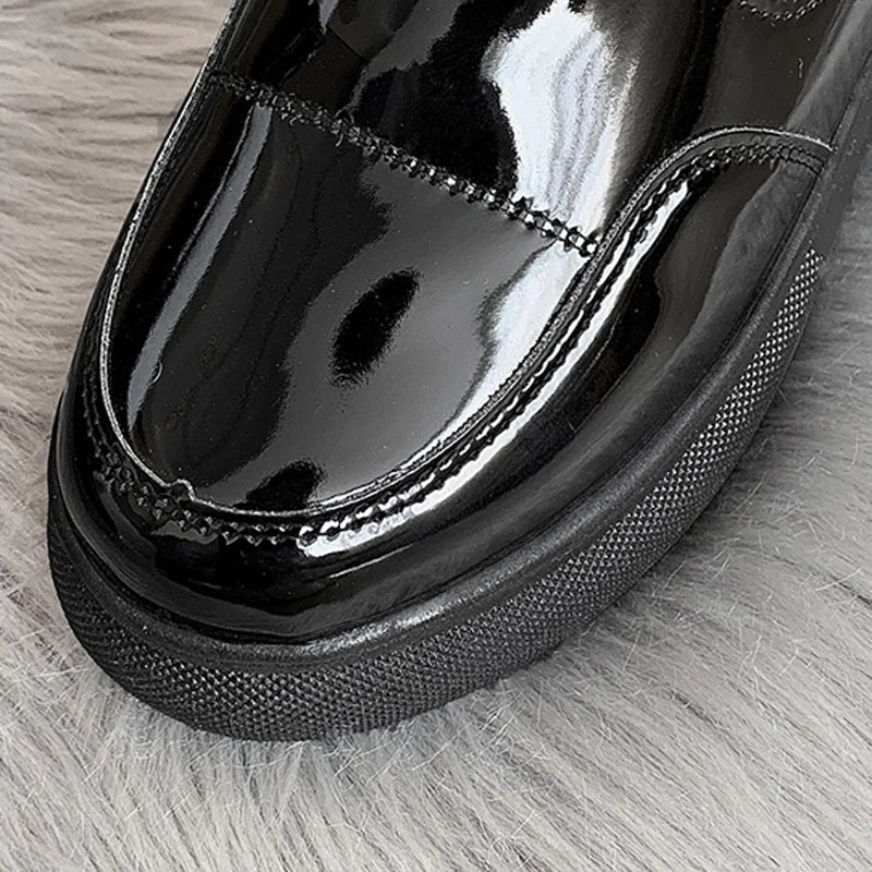 Rianne | Women's Fur Lined Lace Up Platform Boots 7
