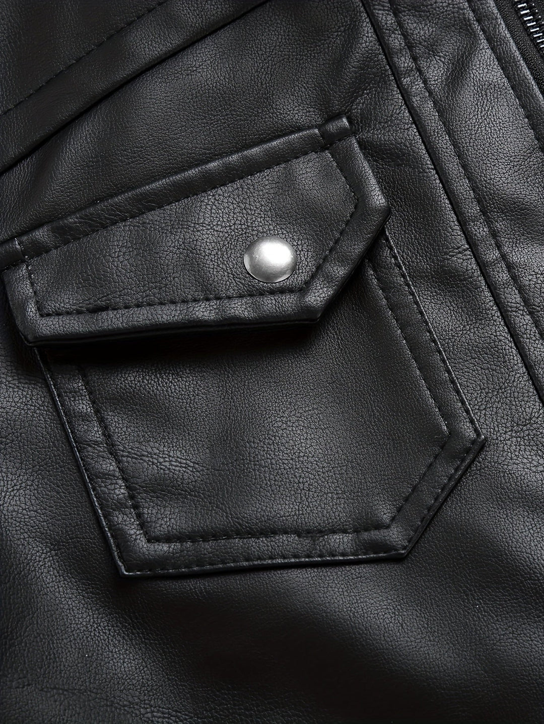 Roland - Hooded Moto Leather Jacket 11