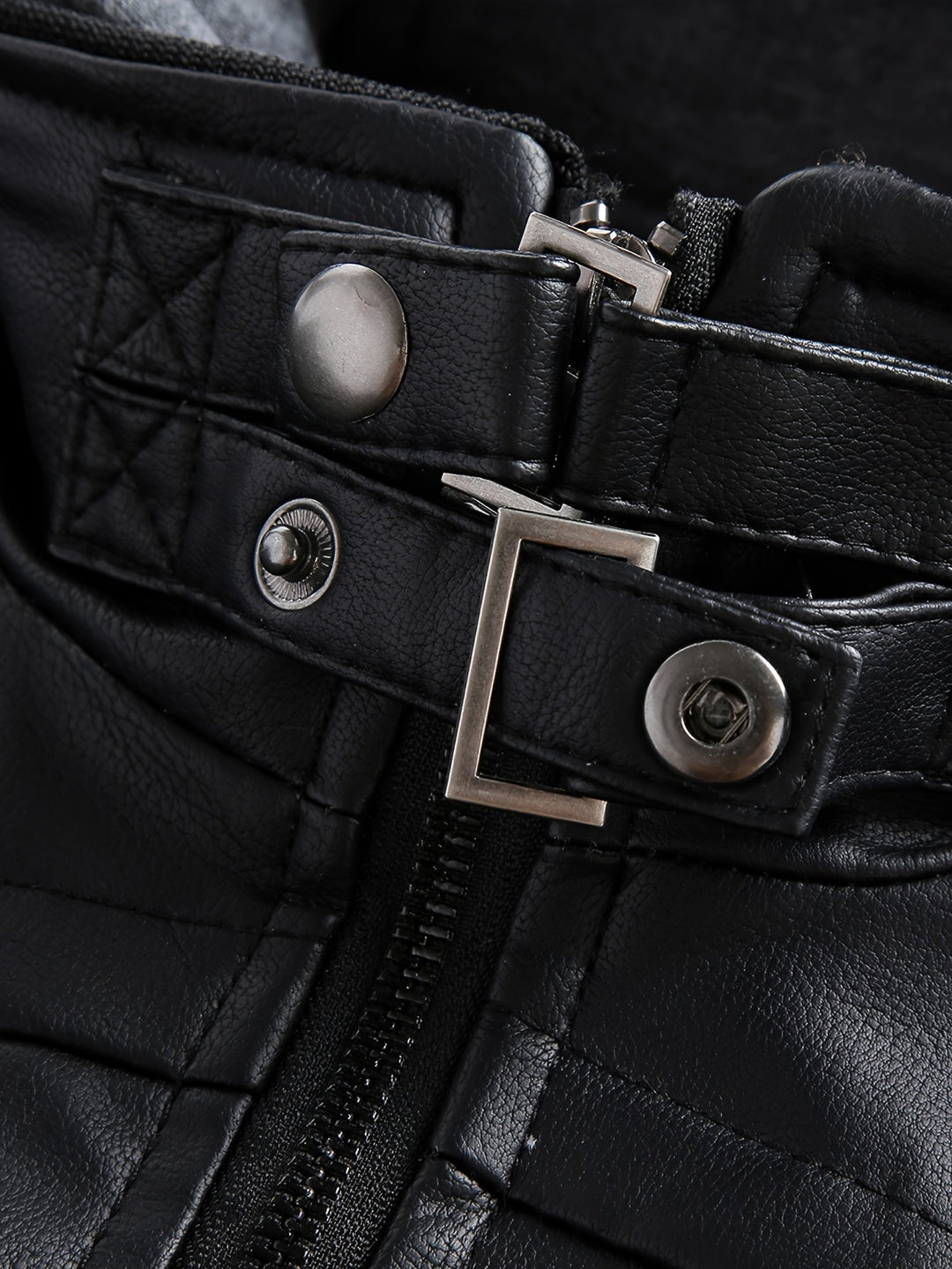 Roland - Hooded Moto Leather Jacket 5