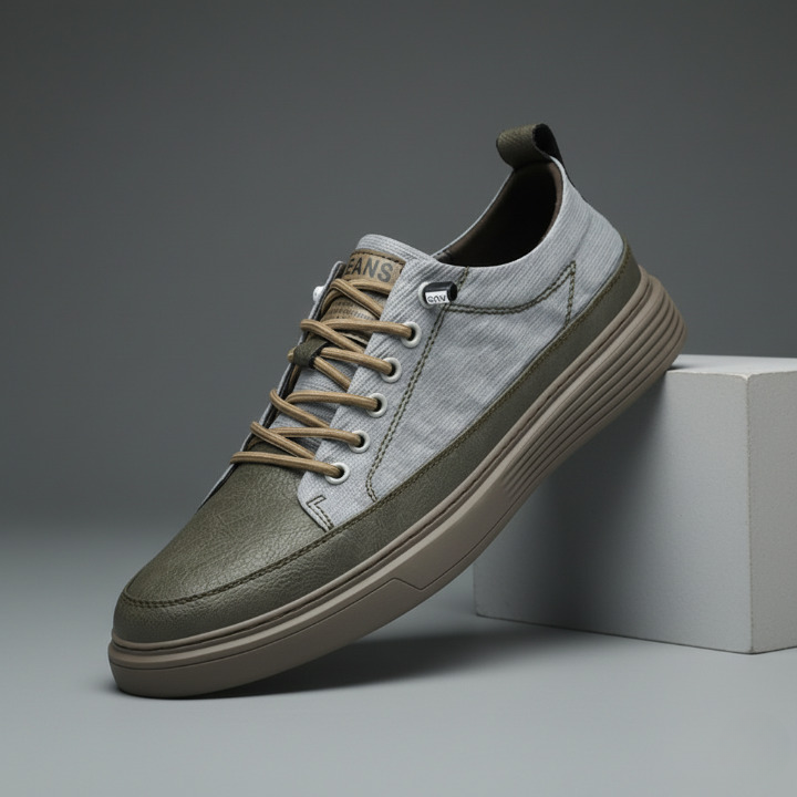 Rutger - Calfskin Leather Sneakers 1