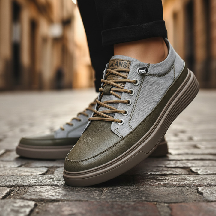 Rutger - Calfskin Leather Sneakers 5