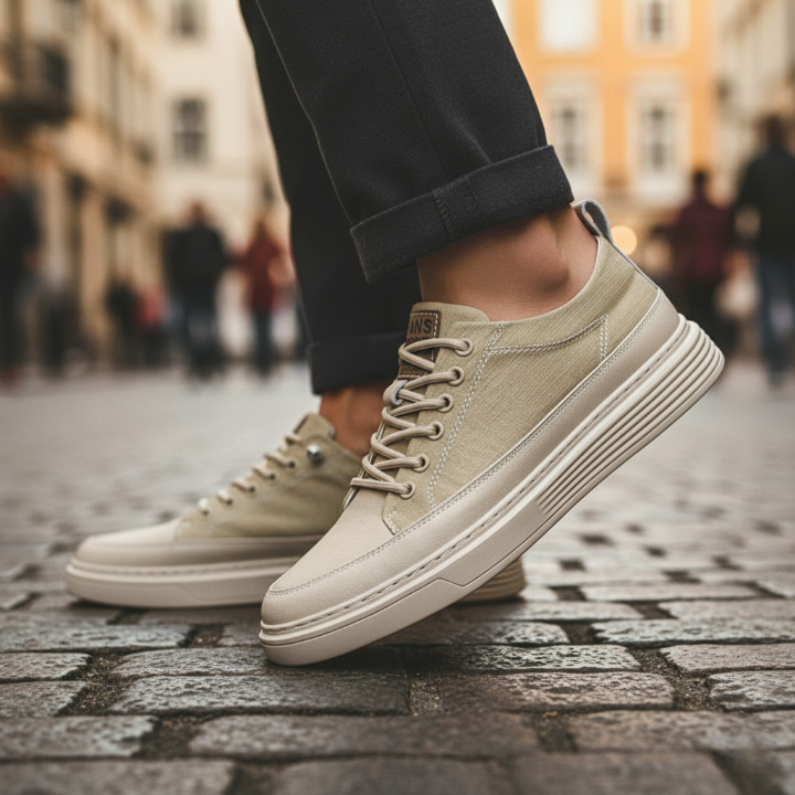 Rutger - Calfskin Leather Sneakers 6