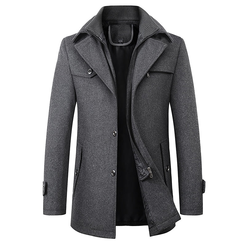 Ruud | Men's Business Dress Coat Winter Topcoat 2