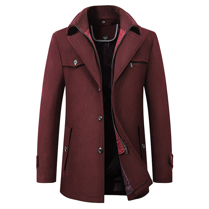 Ruud | Men's Business Dress Coat Winter Topcoat 3