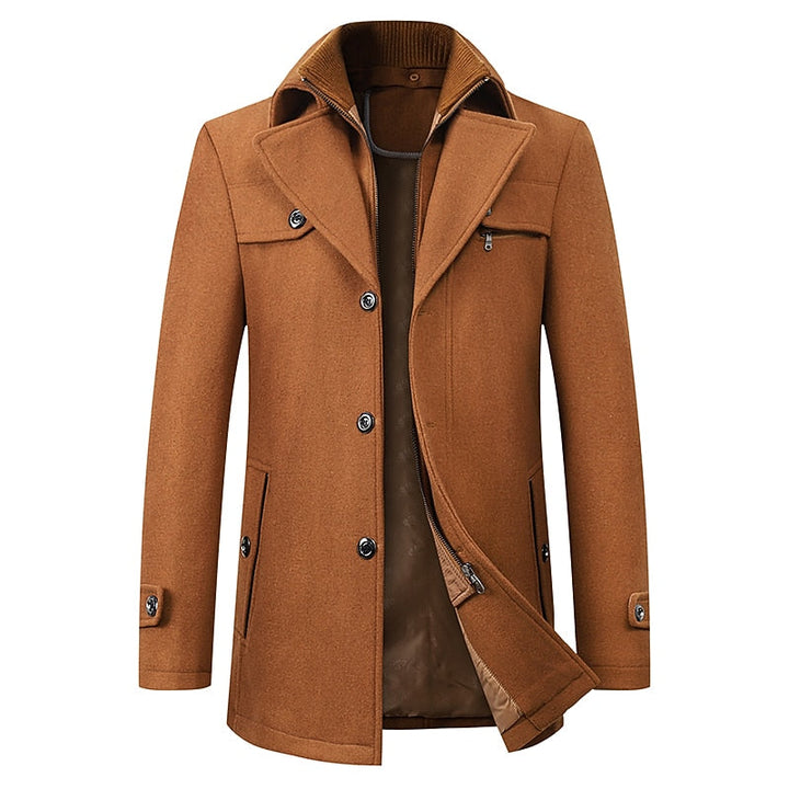 Ruud | Men's Business Dress Coat Winter Topcoat 5