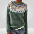 Sable - Nordic Fair Isle Knit Sweater