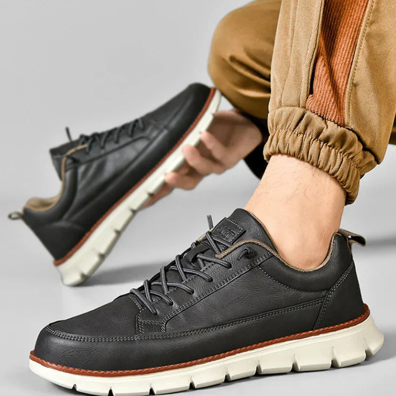 Sander - Supportive Leather Sneakers 10