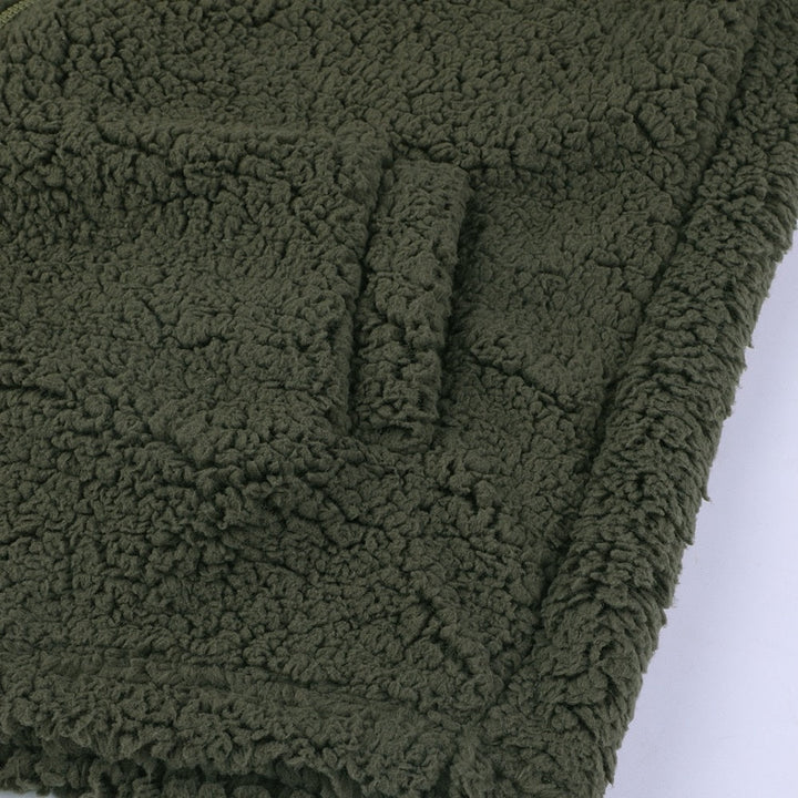 Sandy | Women's Sherpa Jacket Hooded Zip Up 12