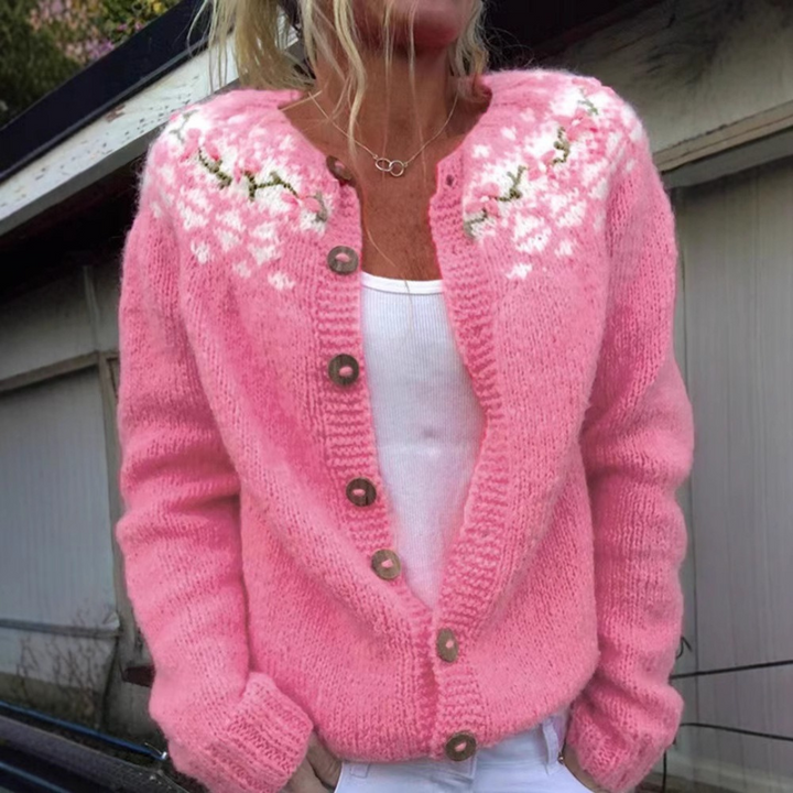 Sanne - Icelandic Knit Cardigan 1