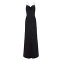 Selene - Black Backless Mermaid Gown Dress