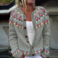 Selin - Fair Isle Knit Cardigan