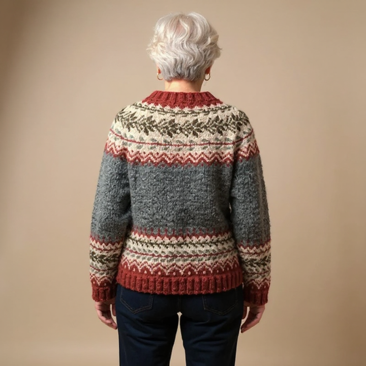 Selma - Nordic Folk Knit Cardigan 3