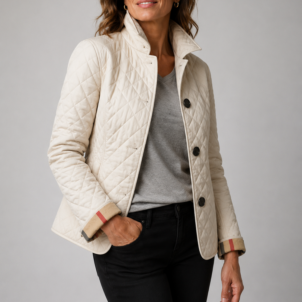 Sidonie | Women's Diamond Quilted Barn Jacket 2