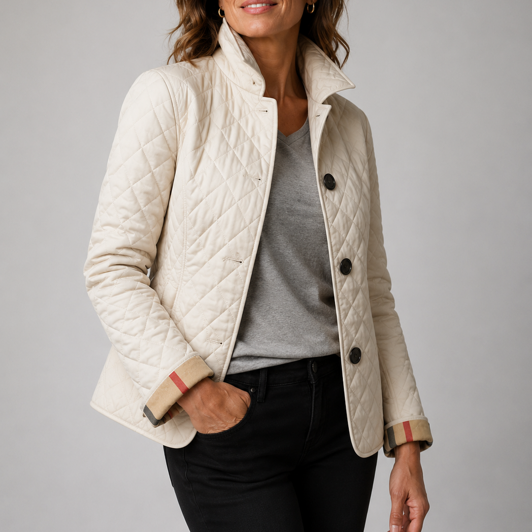 Sidonie | Women's Diamond Quilted Barn Jacket 2