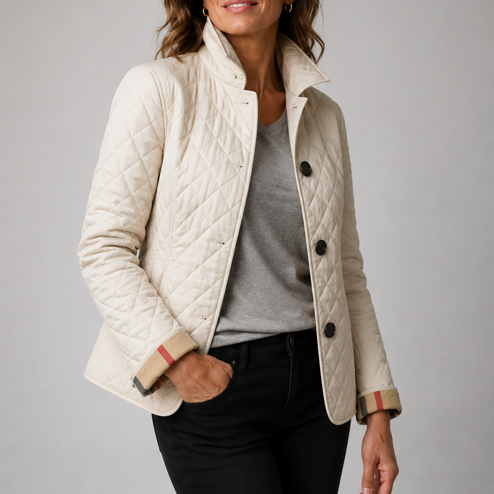 Sidonie | Women's Diamond Quilted Barn Jacket 2