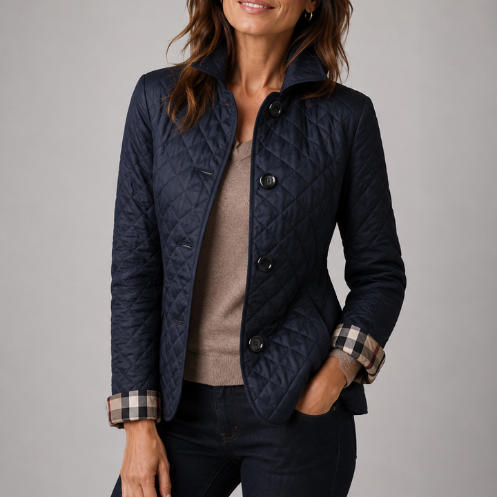 Sidonie | Women's Diamond Quilted Barn Jacket 4