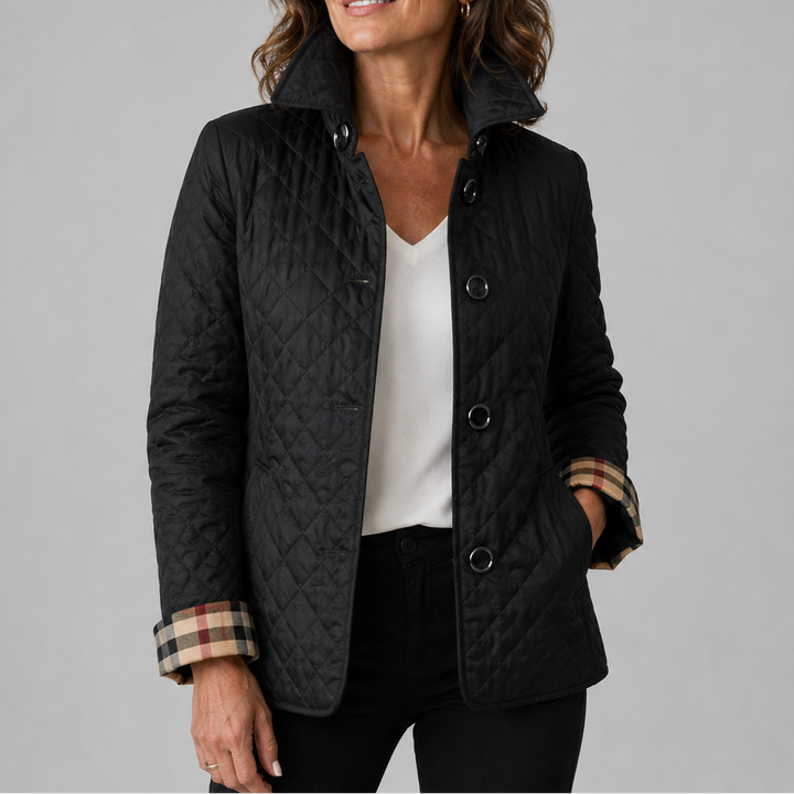Sidonie | Women's Diamond Quilted Barn Jacket 5
