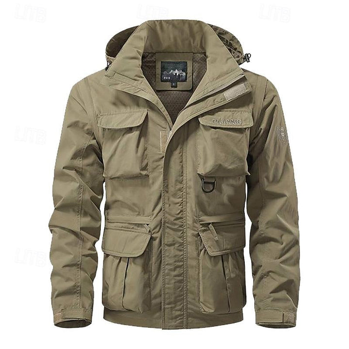 Siebe | Men's Hooded Cargo Utility Tactical Jacket 2