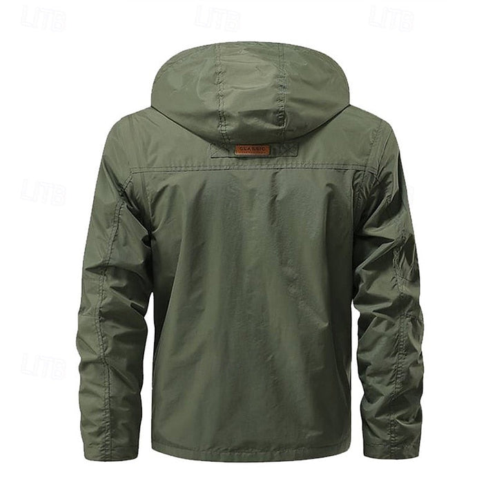 Siebe | Men's Hooded Cargo Utility Tactical Jacket 6