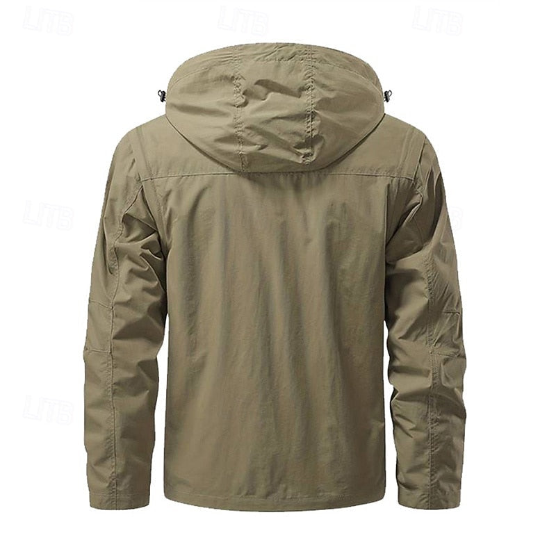 Siebe | Men's Hooded Cargo Utility Tactical Jacket 7